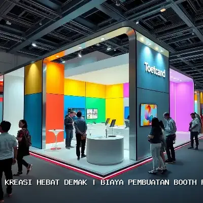 biaya pembuatan booth pameran Demak