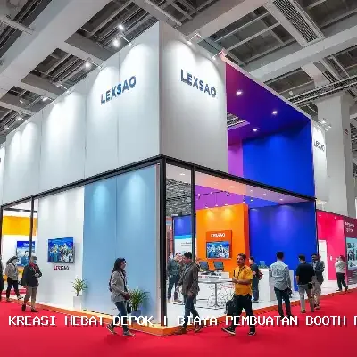 Biaya Pembuatan Booth Pameran Depok | Desain Custom & Finishing Rapi