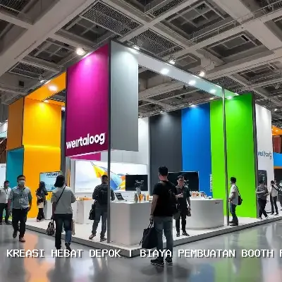Biaya Pembuatan Booth Pameran Depok | Desain Custom & Finishing Rapi
