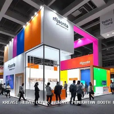 Biaya Pembuatan Booth Pameran Depok | Desain Custom & Finishing Rapi