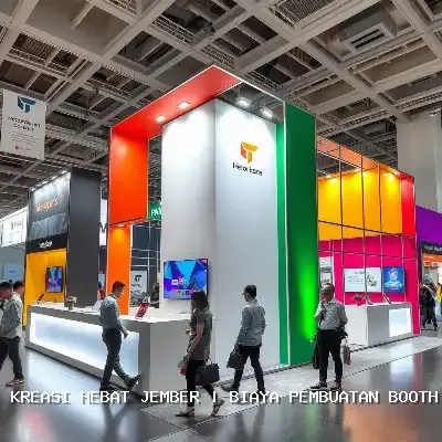 biaya pembuatan booth pameran Jember