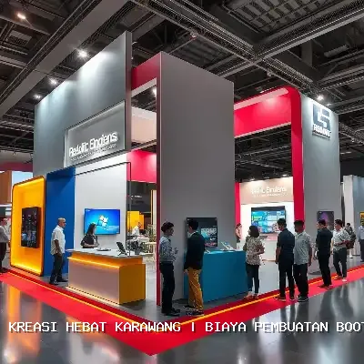 biaya pembuatan booth pameran Karawang