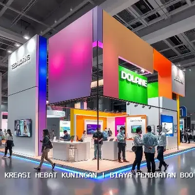 biaya pembuatan booth pameran Kuningan