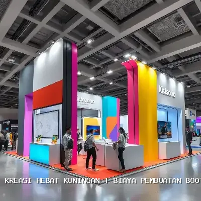Biaya Pembuatan Booth Pameran Kuningan dengan Desain Custom
