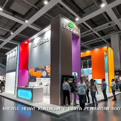 Biaya Pembuatan Booth Pameran Kuningan dengan Desain Custom