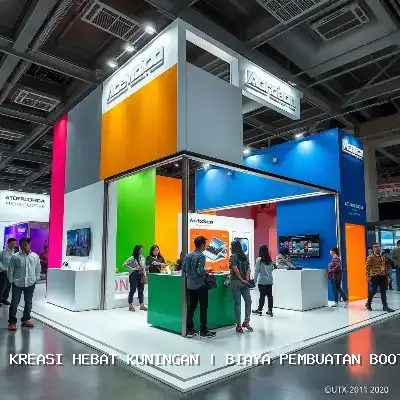 Biaya Pembuatan Booth Pameran Kuningan dengan Desain Custom