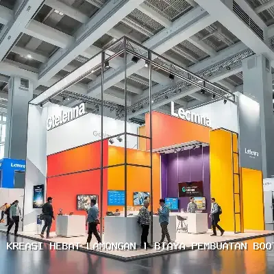 biaya pembuatan booth pameran Lamongan