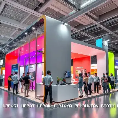 biaya pembuatan booth pameran Lebak