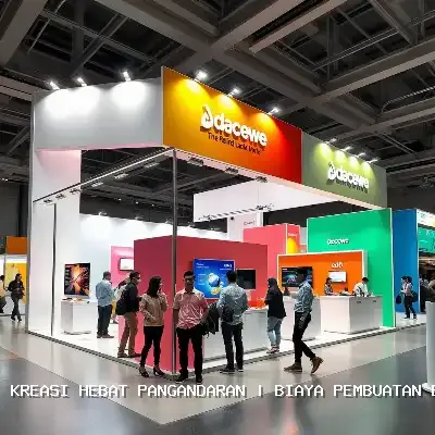 Biaya Pembuatan Booth Pameran Pangandaran dengan Desain Custom
