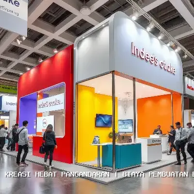 Biaya Pembuatan Booth Pameran Pangandaran dengan Desain Custom