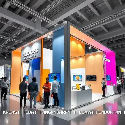Biaya Pembuatan Booth Pameran Pangandaran dengan Desain Custom