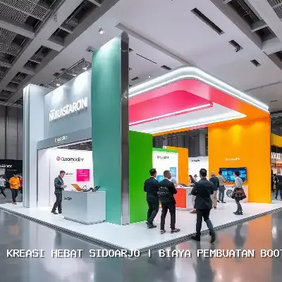 biaya pembuatan booth pameran Sidoarjo