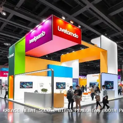 biaya pembuatan booth pameran Solo