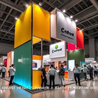 biaya pembuatan booth pameran Surabaya