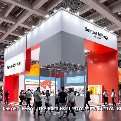biaya pembuatan booth pameran Trenggalek