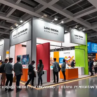 biaya pembuatan booth pameran Tulungagung