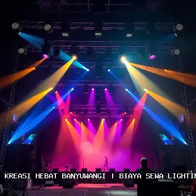 Biaya Sewa Lighting Panggung Banyuwangi
