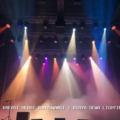 Biaya Sewa Lighting Panggung Banyuwangi