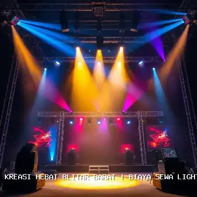 Biaya Sewa Lighting Panggung Blitar Barat