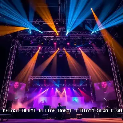 Biaya Sewa Lighting Panggung Blitar Barat