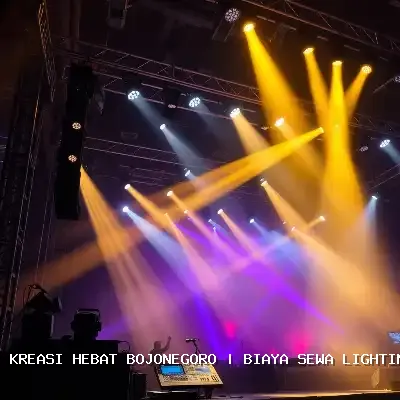 biaya sewa lighting panggung Bojonegoro