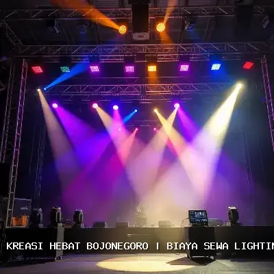 Biaya Sewa Lighting Panggung Bojonegoro