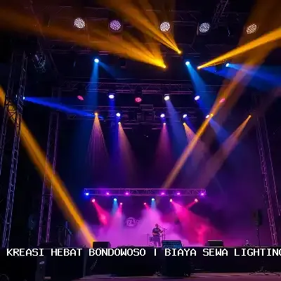 Biaya Sewa Lighting Panggung Bondowoso