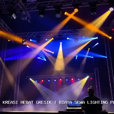biaya sewa lighting panggung Gresik