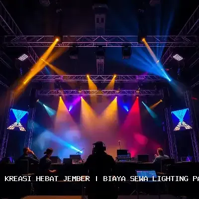 Biaya Sewa Lighting Panggung Jember