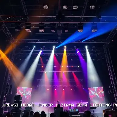 Biaya Sewa Lighting Panggung Jember