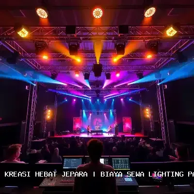 Biaya Sewa Lighting Panggung Jepara