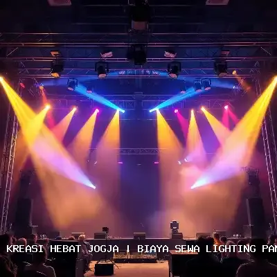 Biaya Sewa Lighting Panggung Jogja