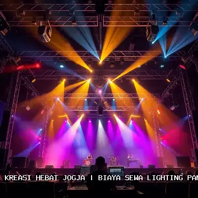 Biaya Sewa Lighting Panggung Jogja