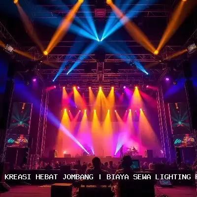 biaya sewa lighting panggung Jombang