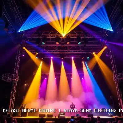 biaya sewa lighting panggung Kediri