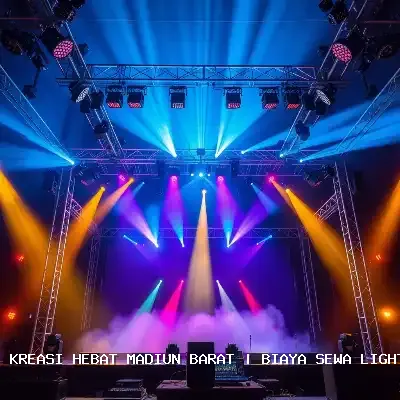 Biaya Sewa Lighting Panggung Madiun Barat