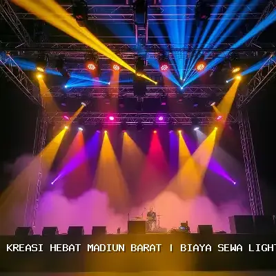 Biaya Sewa Lighting Panggung Madiun Barat