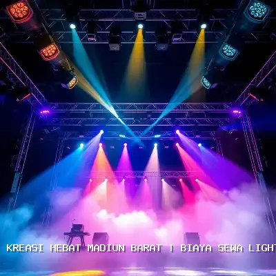 Biaya Sewa Lighting Panggung Madiun Barat