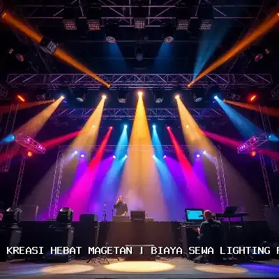 biaya sewa lighting panggung Magetan