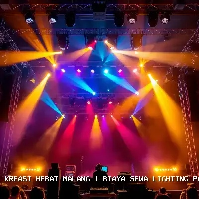 Biaya Sewa Lighting Panggung Malang