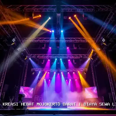 Biaya Sewa Lighting Panggung Mojokerto Barat