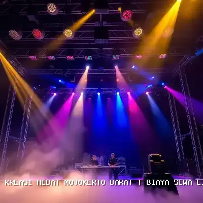 Biaya Sewa Lighting Panggung Mojokerto Barat