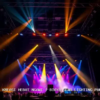biaya sewa lighting panggung Ngawi