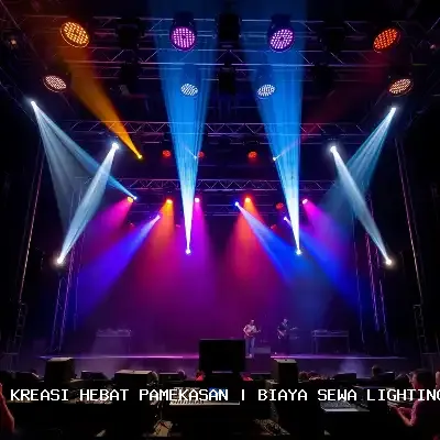 biaya sewa lighting panggung Pamekasan
