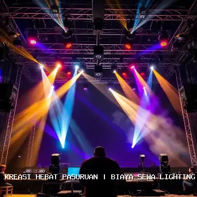 biaya sewa lighting panggung Pasuruan