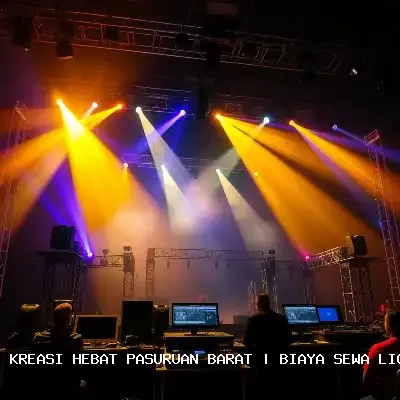 biaya sewa lighting panggung Pasuruan Barat