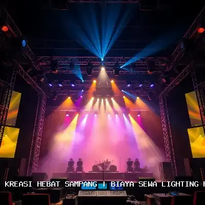 biaya sewa lighting panggung Sampang
