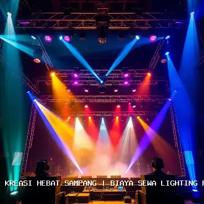 Biaya Sewa Lighting Panggung Sampang