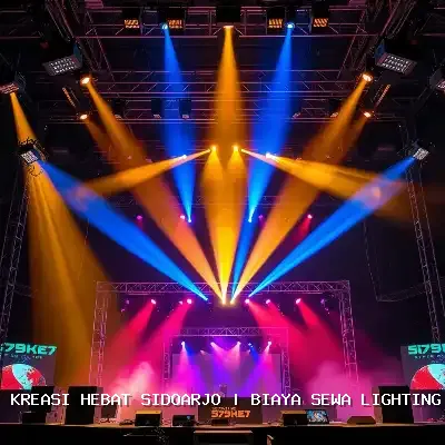 Biaya Sewa Lighting Panggung Sidoarjo