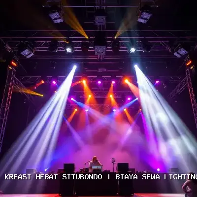 biaya sewa lighting panggung Situbondo